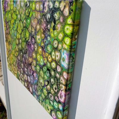 16 x 12 x 1 Acrylic Pour Painting - Thumbnail 2