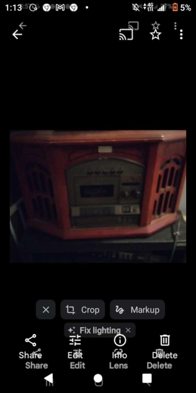 Sylvania record player - Thumbnail 2