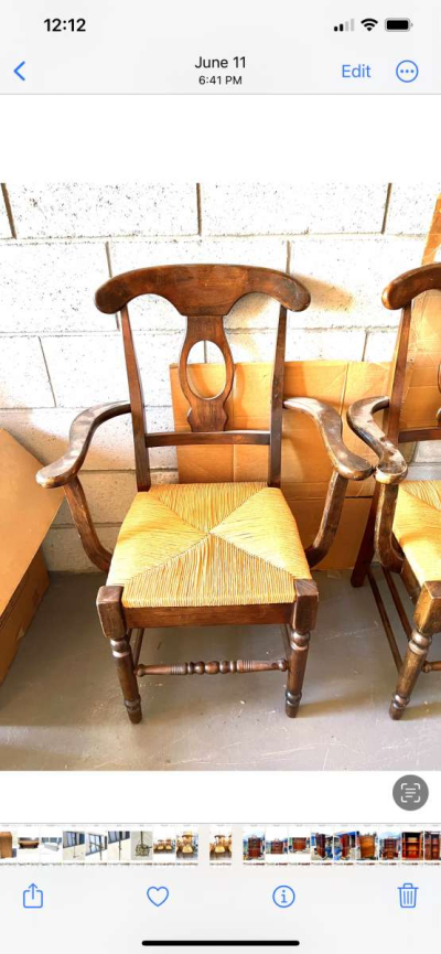 set of 2 Antique chairs - Thumbnail 3