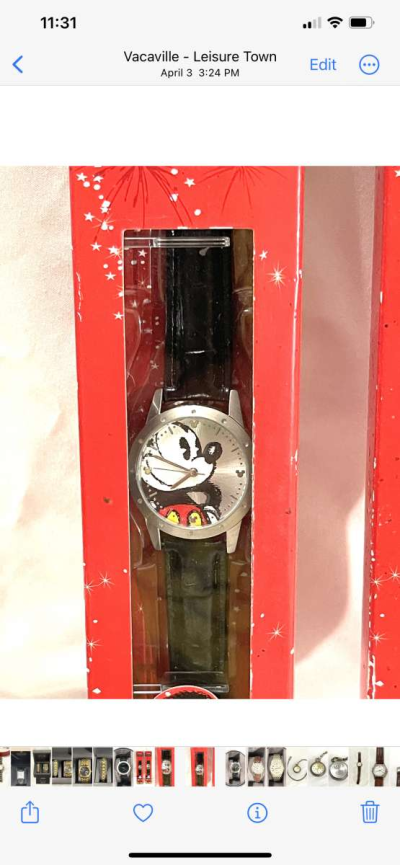 New His and Hers Mickey Mouse watches - Thumbnail 3