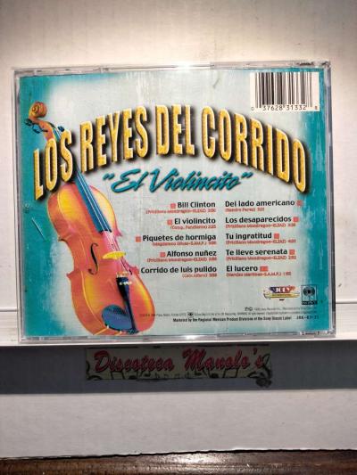 LOS REYES DEL CORRIDO EL VIOLINCITO CD USADO EN EXC COND - Thumbnail 3