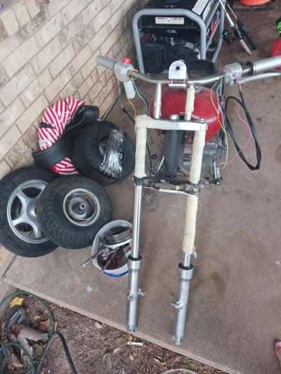 pit bike frame - Thumbnail 2