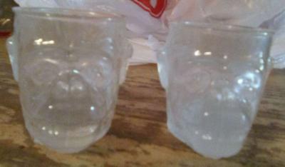 3D gorilla head shot glasses glow in the dark UV - Thumbnail 3