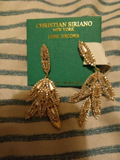 sterling silver cubic zirconia earring - Thumbnail 5