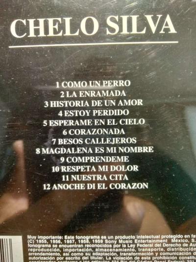 CHELO SILVA SERIE DEL RECUERDO CD USADO EN EXC COND - Thumbnail 2
