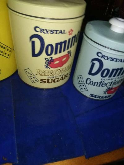 DOMINO SUGAR TIN CANNISTERS - Thumbnail 3