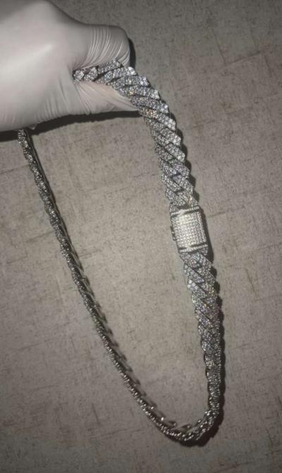 Diamond Cuban Link Chain - Thumbnail 5
