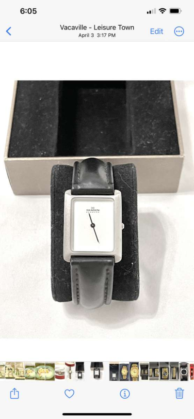 new worn once Skagen wrist watch - Thumbnail 2