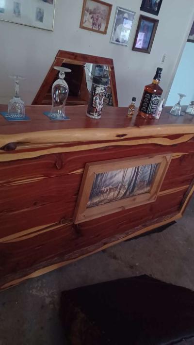 Homade cedar bar
