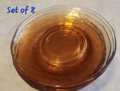 1930s Fostoria Glass Amber - Thumbnail 4