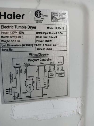 Haier electrical compact dryer - Thumbnail 2