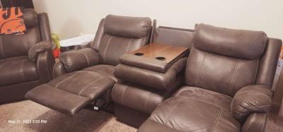 Sofa Recliner and Reclining Rocking Chair - Thumbnail 2