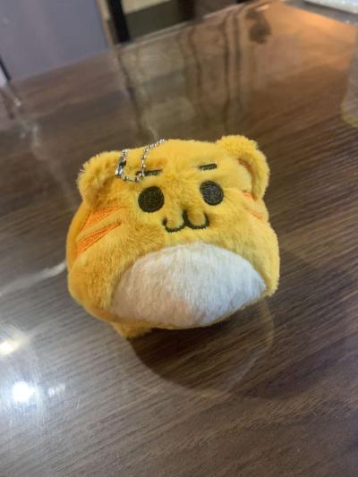 tiger furry toy small
