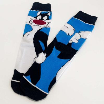 Sylvester Looney Toons Character Socks Sz 6 10 NEW - Fontana, California