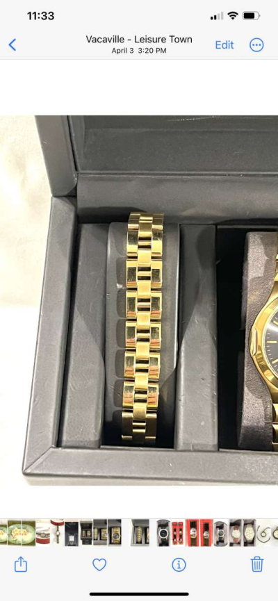 new worn once Citizen Eco drive wrist watch with bracelet - Thumbnail 4