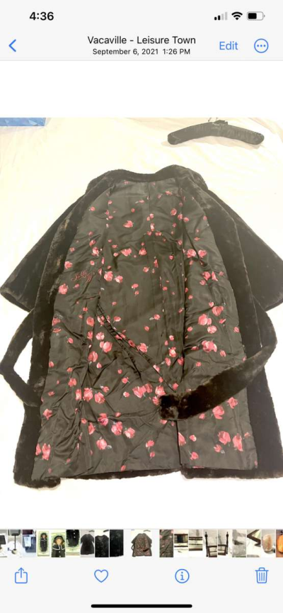 Antique vintage original fur coat - Thumbnail 4