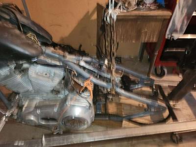 Harley Davidson Softail hard tail - Thumbnail 6