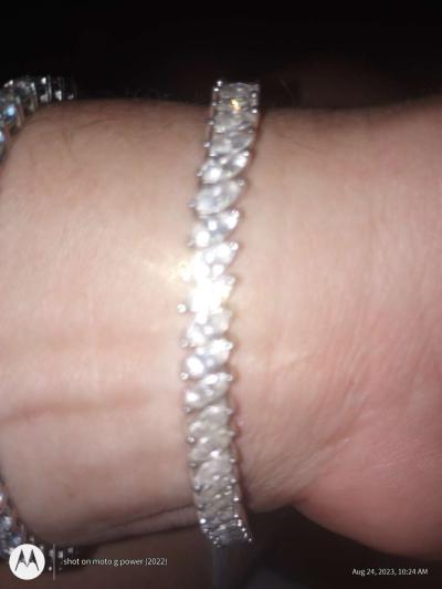white gold tennis bracelet - Alicia, Arkansas