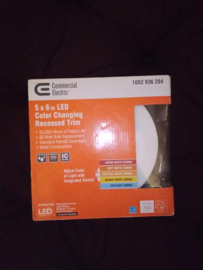 LED COLOR CHANGING RECESSED TRIM - Thumbnail 2