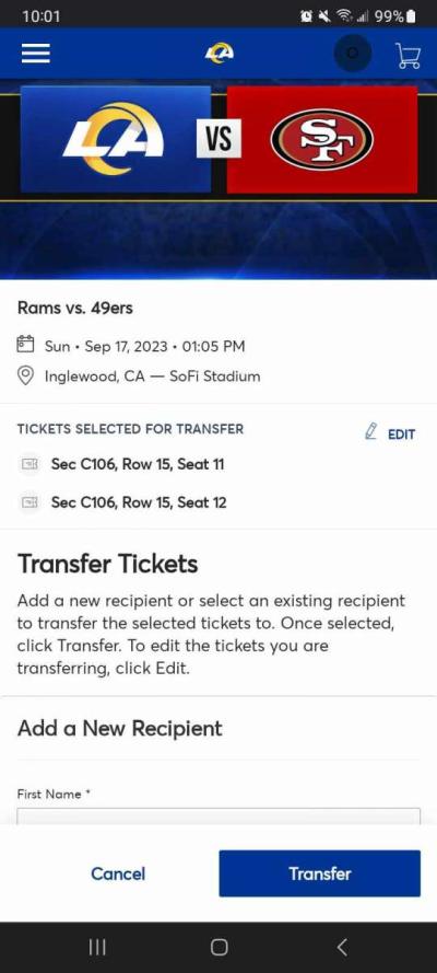 nfl tickets - El Paso, Texas