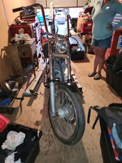 Harley Davidson Softail hard tail - Thumbnail 3