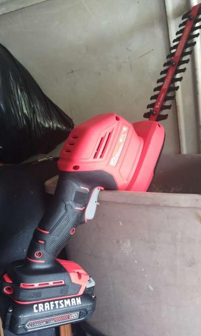 20 v max 8in hedge trimmer - Thumbnail 6