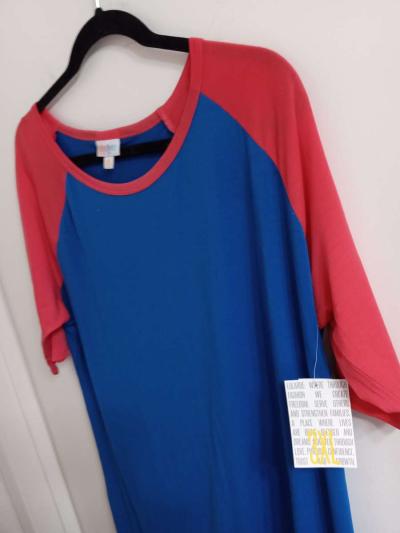 NWT 3XL LuLaRoe Julia 12 Fits size 26 to 28 Retails for 45 - Thumbnail 1
