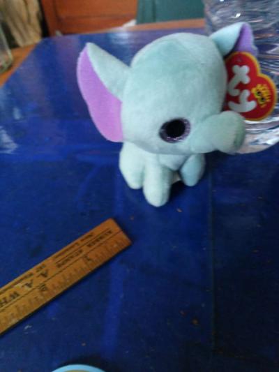 TY BEANIE BOO  PEANUT THE ELEPHANT - Thumbnail 5