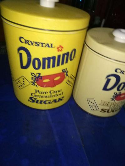 DOMINO SUGAR TIN CANNISTERS - Thumbnail 2
