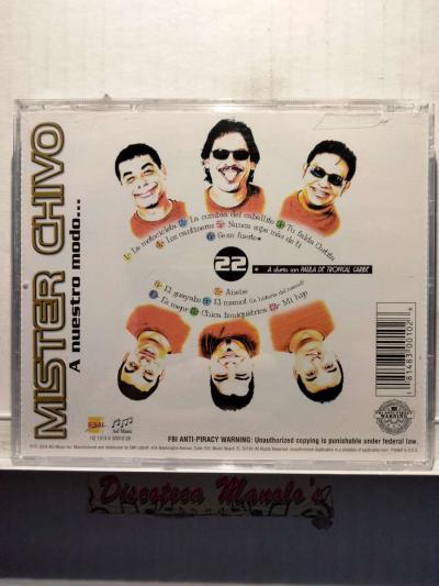 MISTER CHIVO A NUESTRO MODO CD USADO EN EXC COND CAJA ABIERT - Thumbnail 2