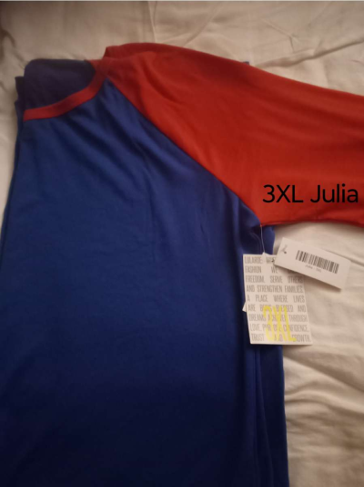NWT 3XL LuLaRoe Julia 12 Fits size 26 to 28 Retails for 45 - Thumbnail 3