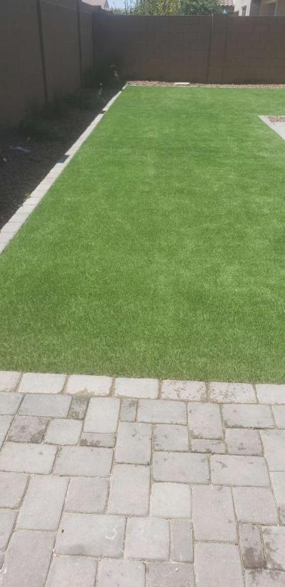 instalation Pavers Grass Travertine - Thumbnail 3