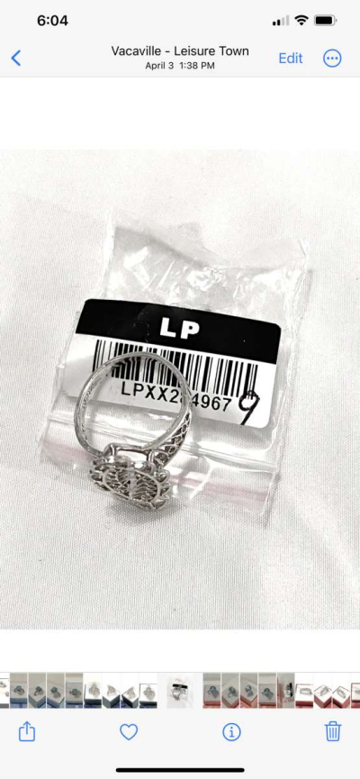 brand new solid silver fashion ring size 9 - Thumbnail 5
