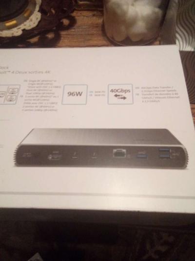 Kensington Thunderbolt 4 dual 4k dock station - Thumbnail 3