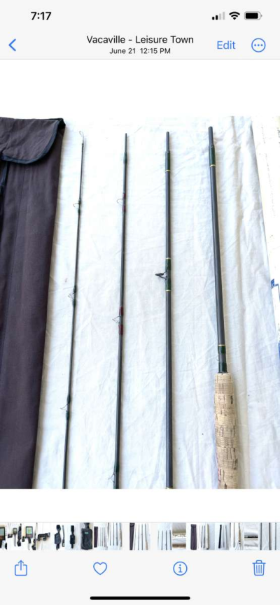 pre owned A Fisher 9ft fly fishing Rod - Thumbnail 3