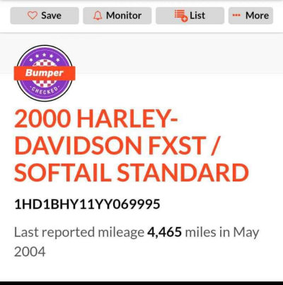 Harley Davidson Softail hard tail - Thumbnail 4