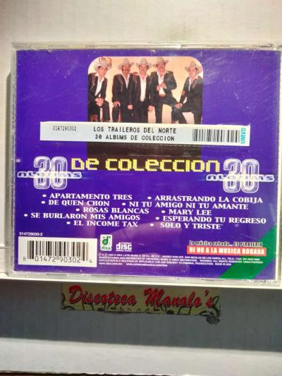 LOS TRAILEROS DEL NORTE 10 EXITOS CD USADO EN EXC COND - Thumbnail 2