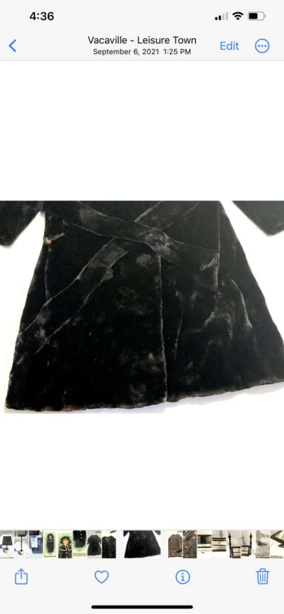 Antique vintage original fur coat - Thumbnail 3