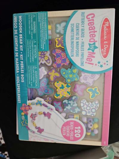 melissa and doug butterfly beads - Thumbnail 5