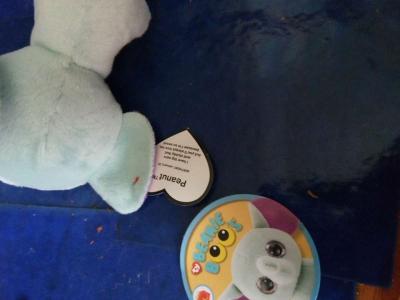 TY BEANIE BOO  PEANUT THE ELEPHANT - Thumbnail 3