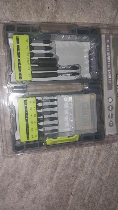impact bit set fasteners