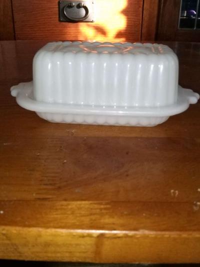 Hazel Atlas Half stick butter dish - Thumbnail 4