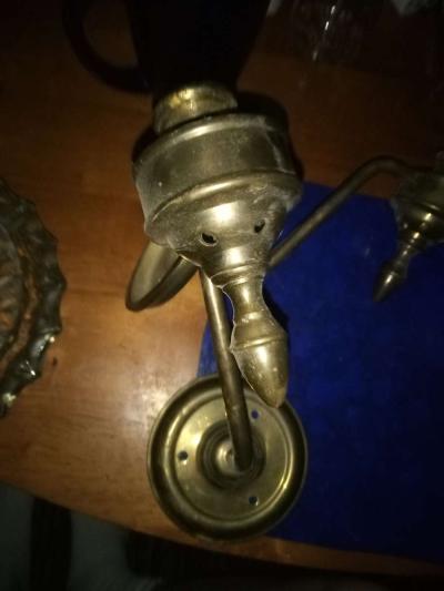 2 Brass wall sconces - Thumbnail 4
