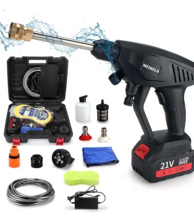 Cordles Battery 21v Cleaner Machine 160w Small Water Pressur - Thumbnail 2