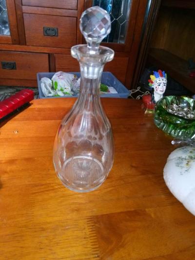 EAPG  MANHATTAN pattern Decanter