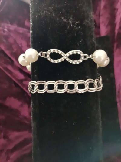 2 row infinity bracelet - Thumbnail 4
