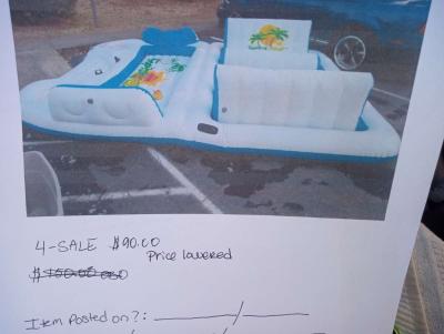 Tahitti island lounge float - Thumbnail 2