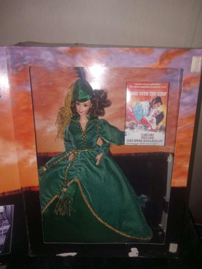 Scarlet Ohara Barbie Doll - Thumbnail 4