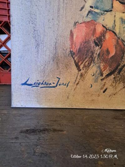 Clown painting by Leighton Jones - Thumbnail 3