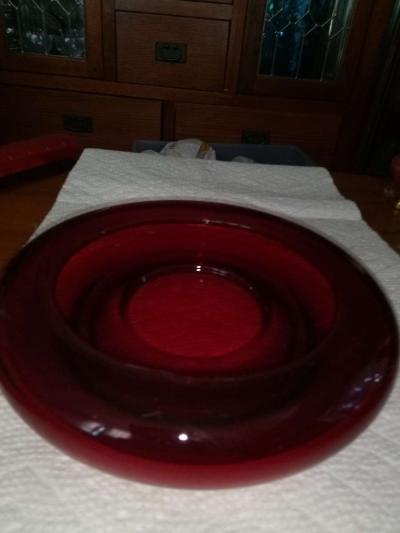 vintage Ruby bowl - Thumbnail 2